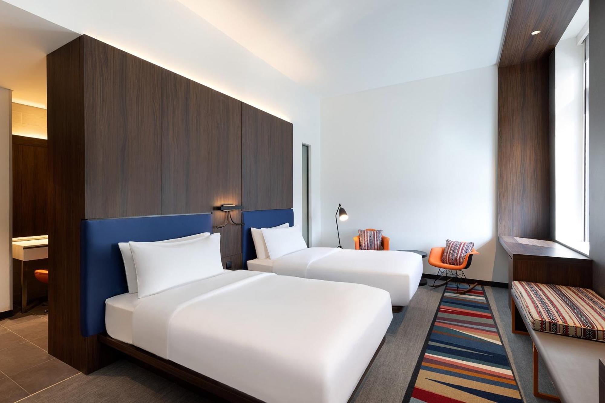 Aloft Dubai Airport Hotel Exterior foto