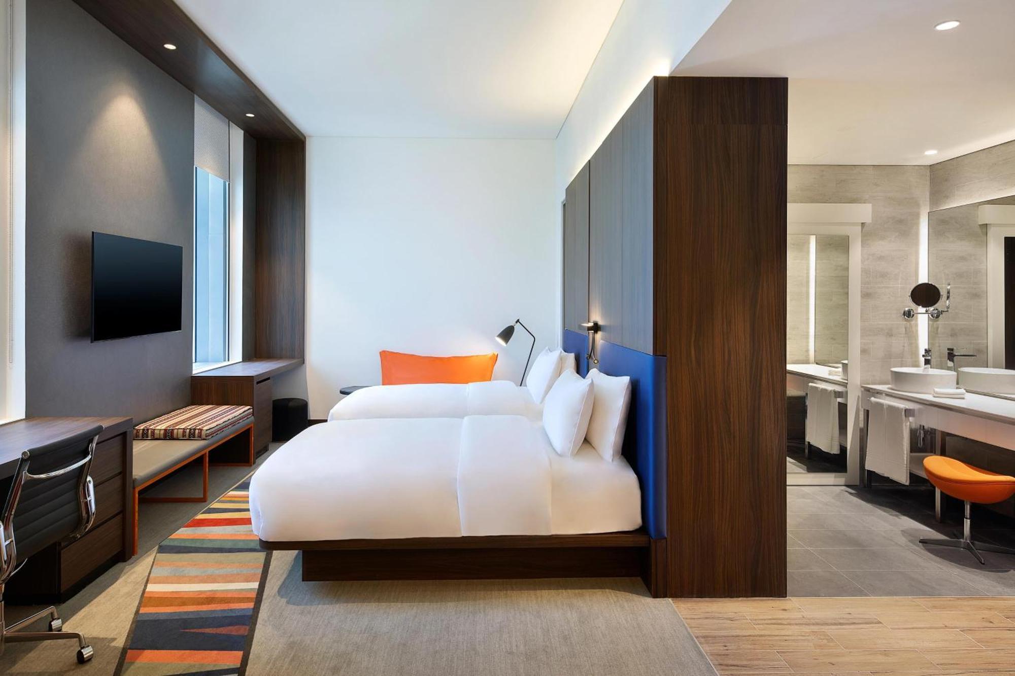 Aloft Dubai Airport Hotel Exterior foto