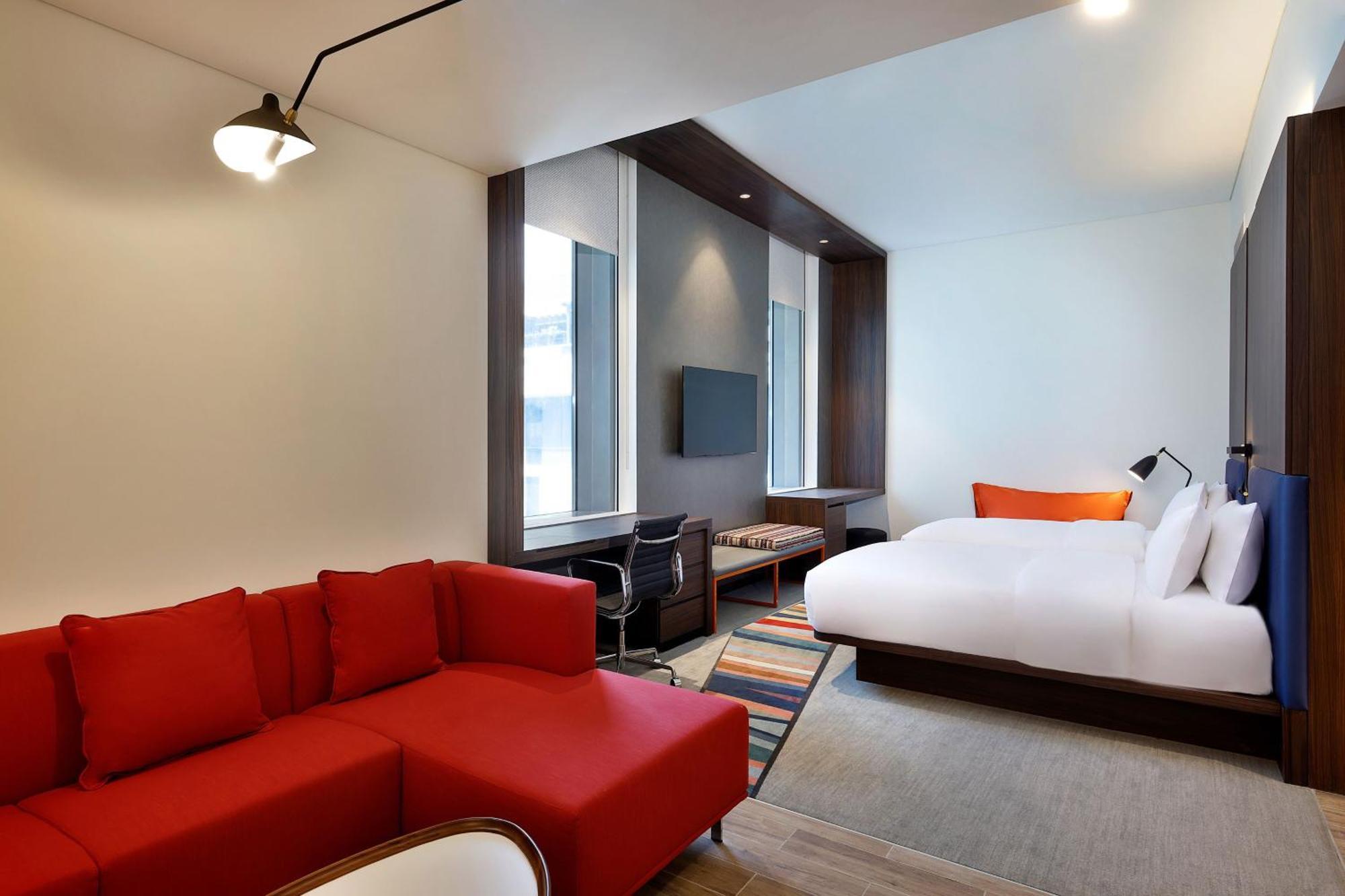 Aloft Dubai Airport Hotel Exterior foto