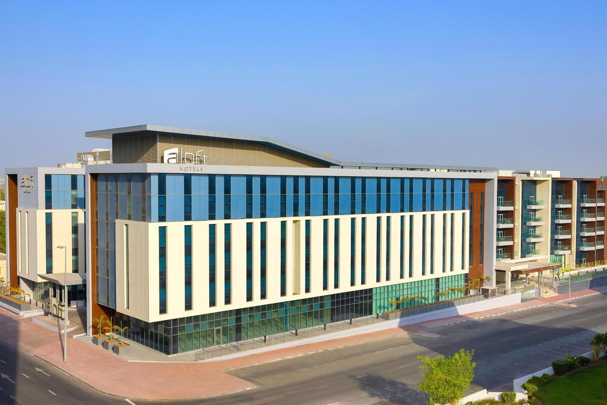 Aloft Dubai Airport Hotel Exterior foto