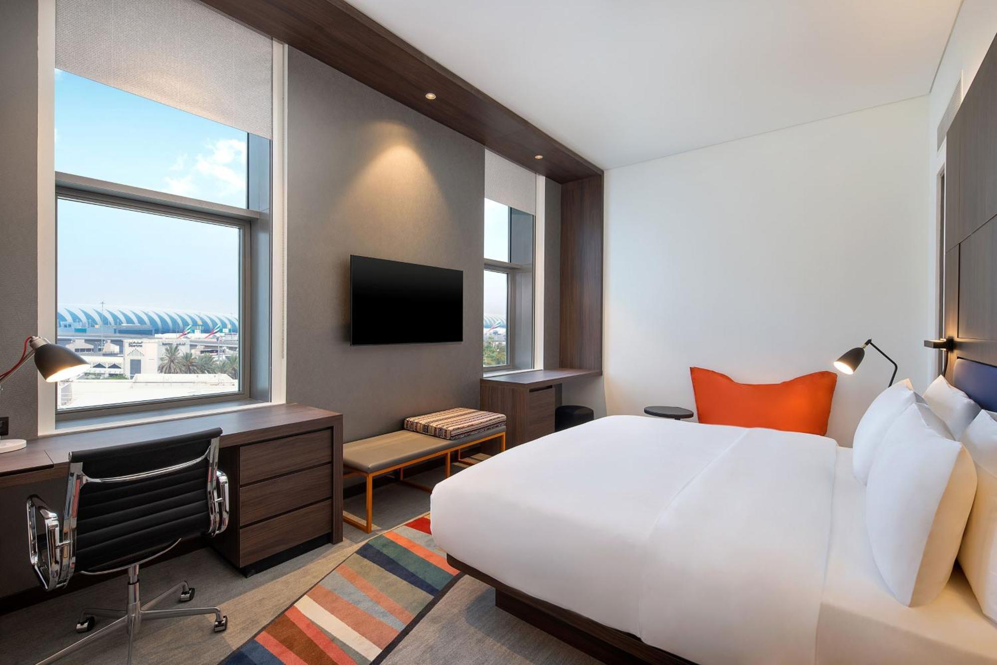 Aloft Dubai Airport Hotel Exterior foto