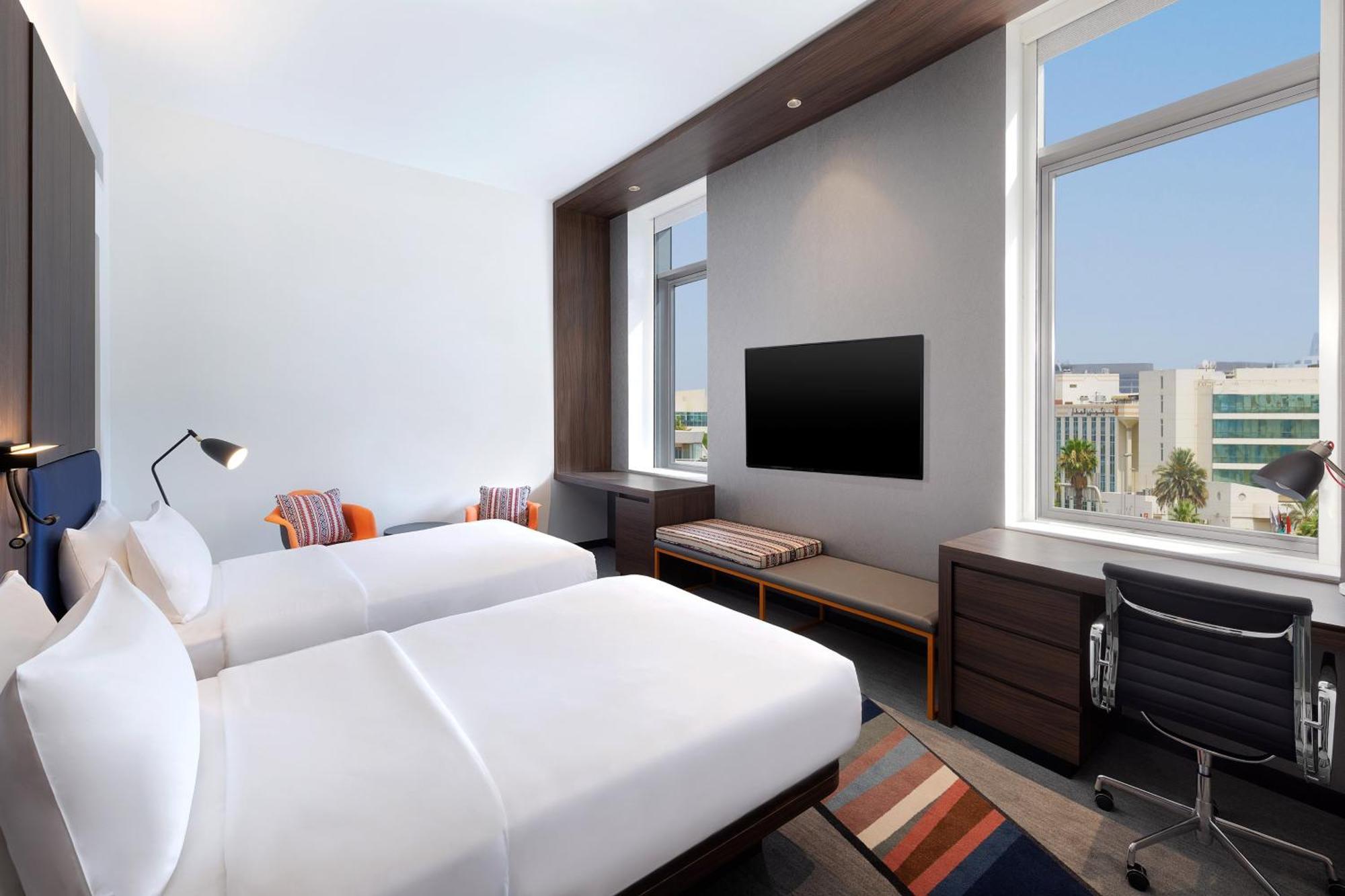 Aloft Dubai Airport Hotel Exterior foto